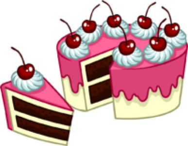 Birthday/Celebration Cake PNG Download