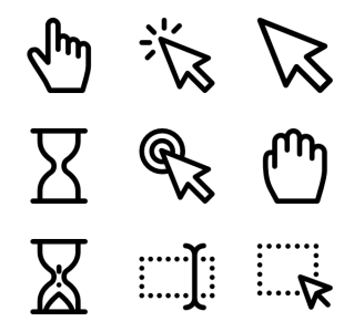 Click PNG / Mouse Pointer Icon Download, clickpng, click png